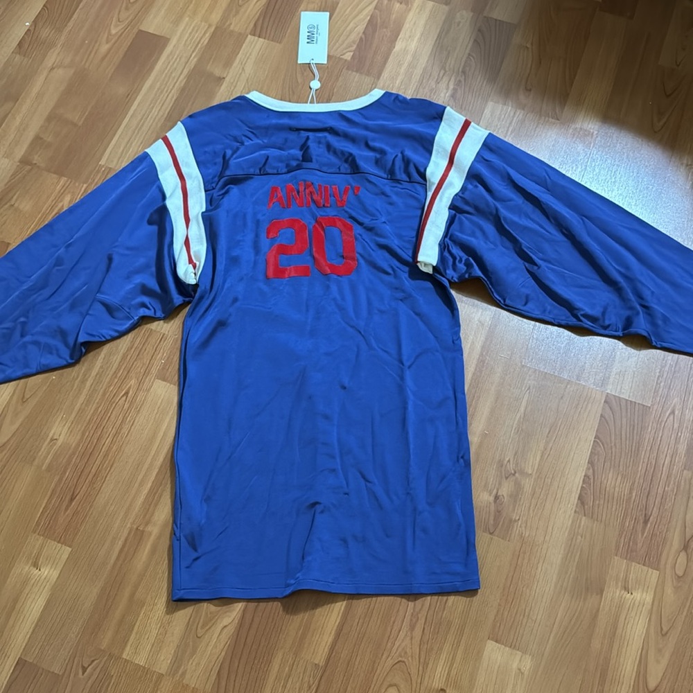 NWT MM6 football jersey dress Maison Margiela